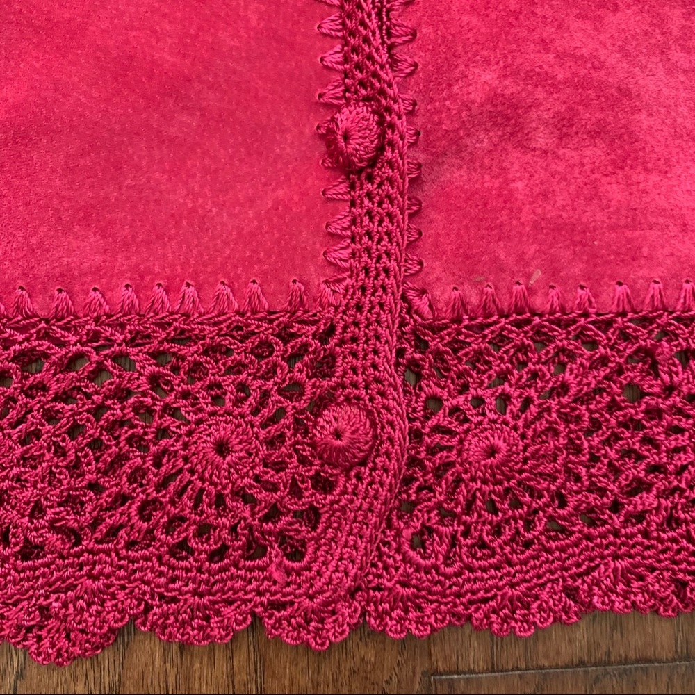 Smh Boutique Leather Patchwork Jacket - image 5